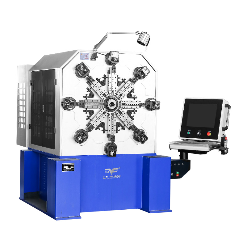 CNC-YF-1240 12-axis Computer Controlled Camless Spring Forming Machine