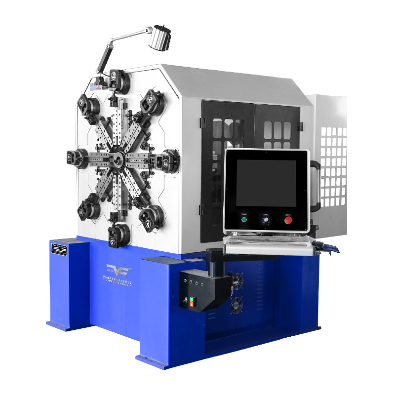 CNC-YF-1240 12-axis Computer Controlled Camless Spring Forming Machine